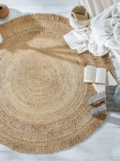 Jute-Teppich, Natural