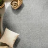 Hochflor-Teppich, Silber 2 Hochflor-Teppich, Silber -KayLa Verkaufsgeschäft Sovereign Uniteppich hellgrau silber 120x120 mil