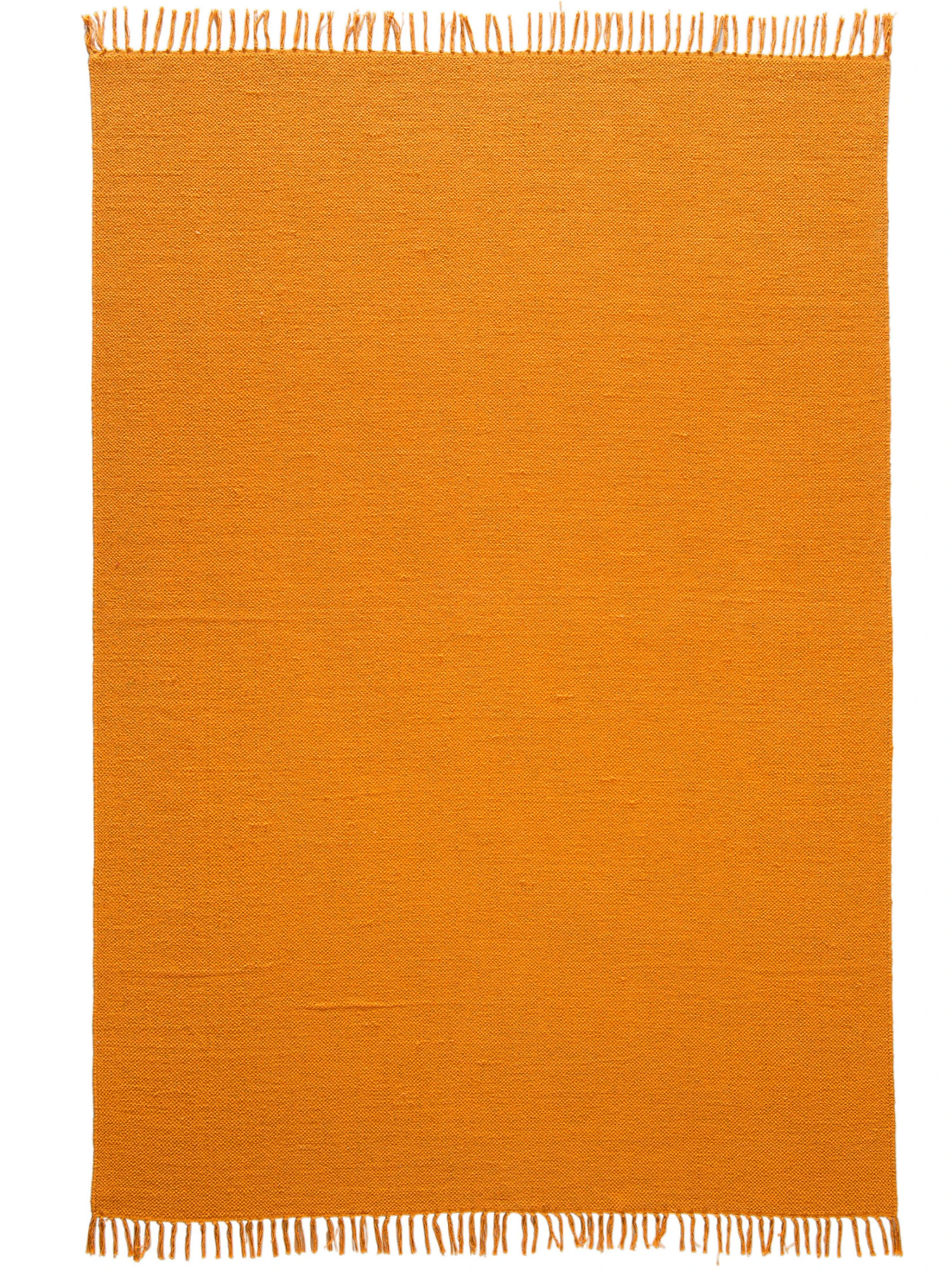 Baumwoll-Teppich, Orange 4 Baumwoll-Teppich, Orange – Bild 2