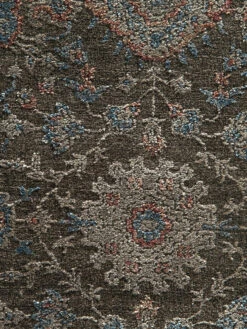 Vintage-Teppich, Silver-Blue 12 Vintage-Teppich, Silver-Blue -KayLa Verkaufsgeschäft Valdiva VintageTeppich Grau SilverBlue 200x290 lup