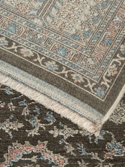 Vintage-Teppich, Silver-Blue 13 Vintage-Teppich, Silver-Blue -KayLa Verkaufsgeschäft Valdiva VintageTeppich Grau SilverBlue 200x290 wel