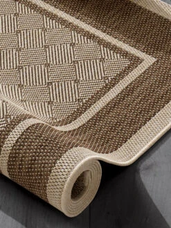 Outdoor-Teppich, Tobacco -KayLa Verkaufsgeschäft Valley Flachgewebe Teppich braun tobacco lup