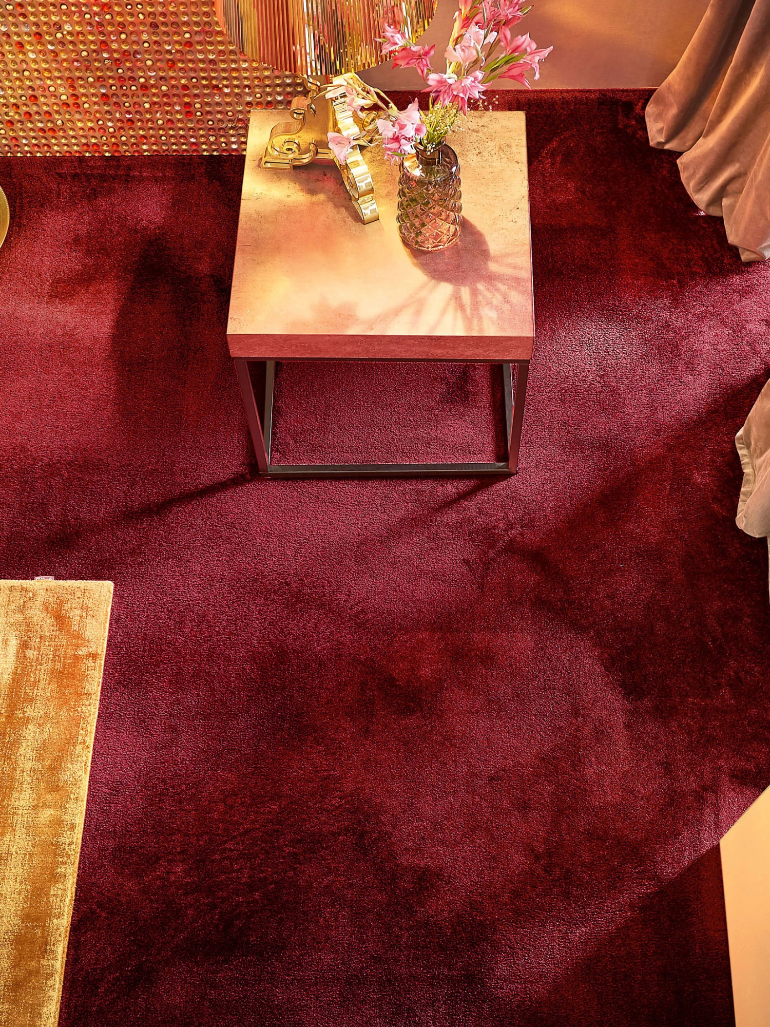 Velours-Teppichboden, Beere 19 3 Velours-Teppichboden, Beere 19