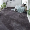 Velours-Teppichboden, Stone 2 Velours-Teppichboden, Stone -KayLa Verkaufsgeschäft Vicenza Veloursteppichboden stone anthrazit 99 mil2