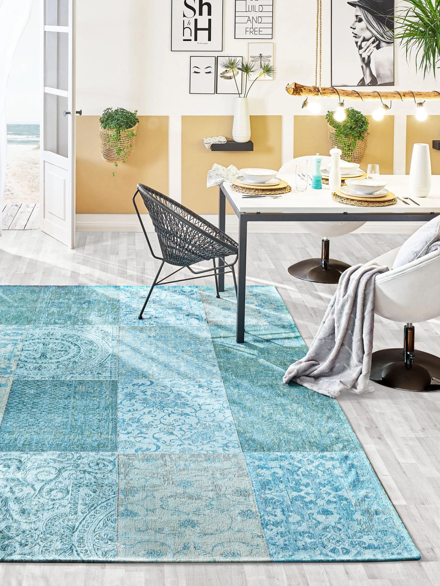 Vintage-Teppich, Pacific 3 Vintage-Teppich, Pacific