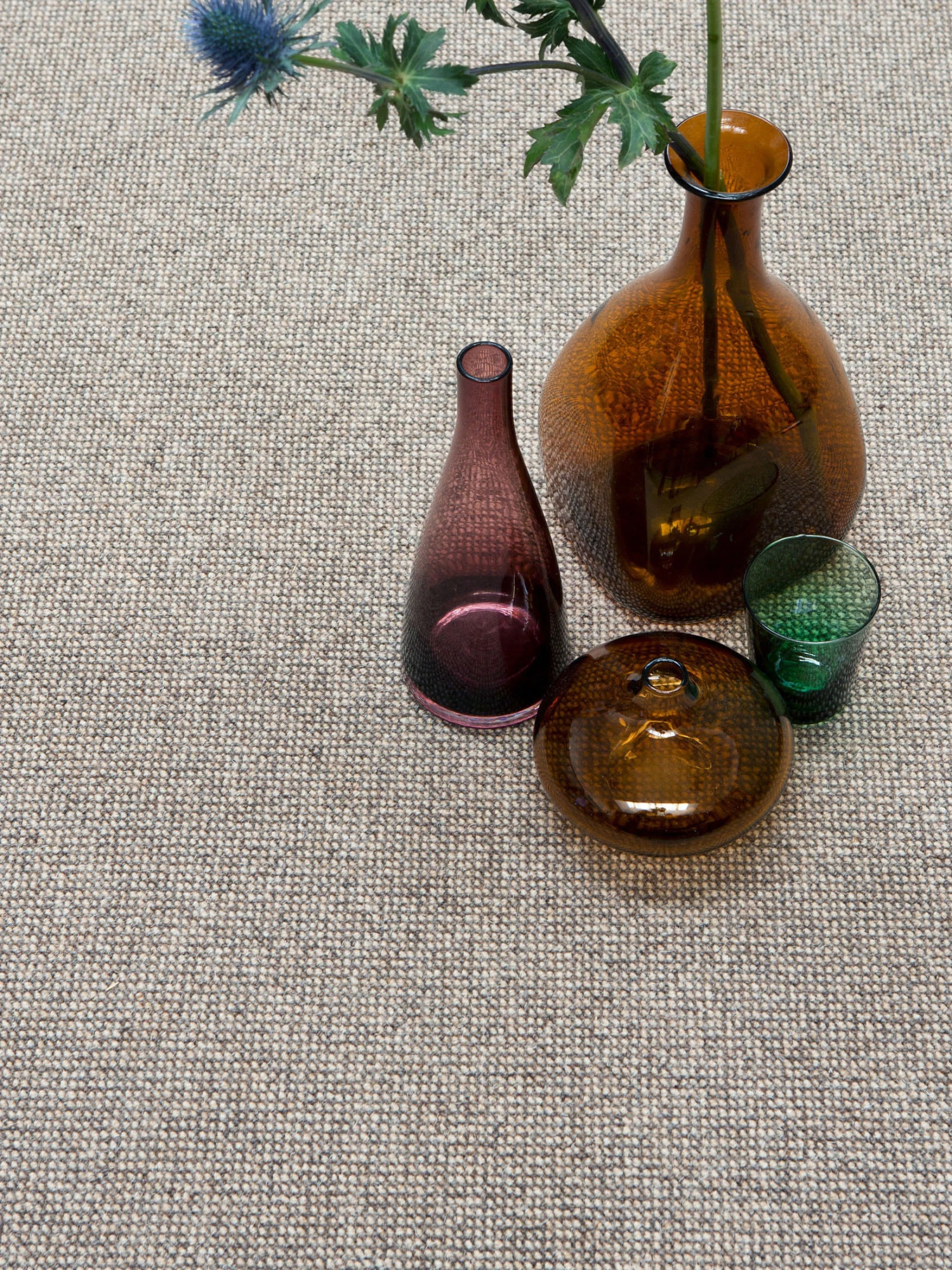 Woll-Teppichboden, Silber 3 Woll-Teppichboden, Silber